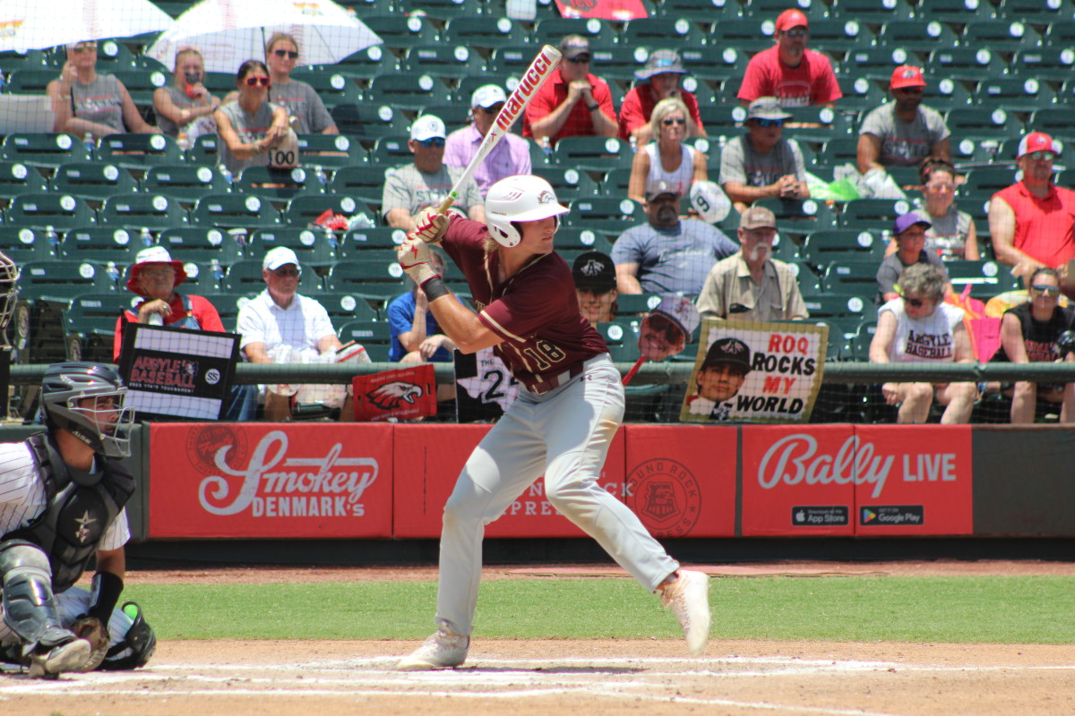 Magnolia West Argyle 5A UIL state championship Texas baseball playoffs 061023 Andrew McCulloch 141